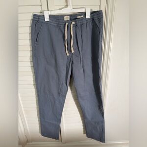 Marine Layer Saturday Pants - Slim Fit ‘China blue’ 2xl tall
